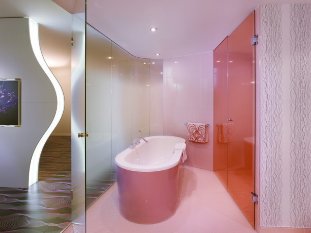德国柏林nhow音乐酒店浴室设计