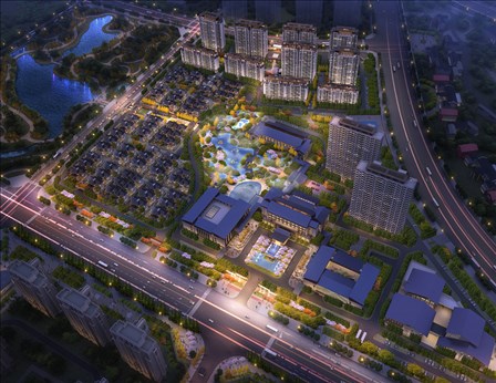 湖北荆门温泉新城 深圳高思迪赛设计打造城市温泉新地标 湖北荆门温泉新城 深圳高思迪赛设计打造城市温泉新地标